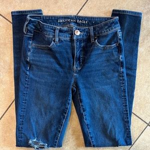 American Eagle Distressed Jeggings